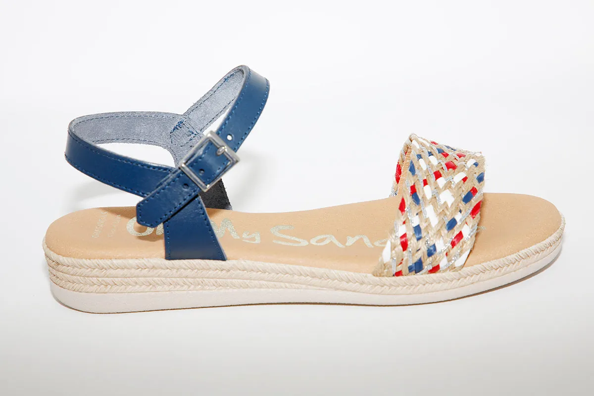 OH MY SANDALS - 4667 NAVY COMBI