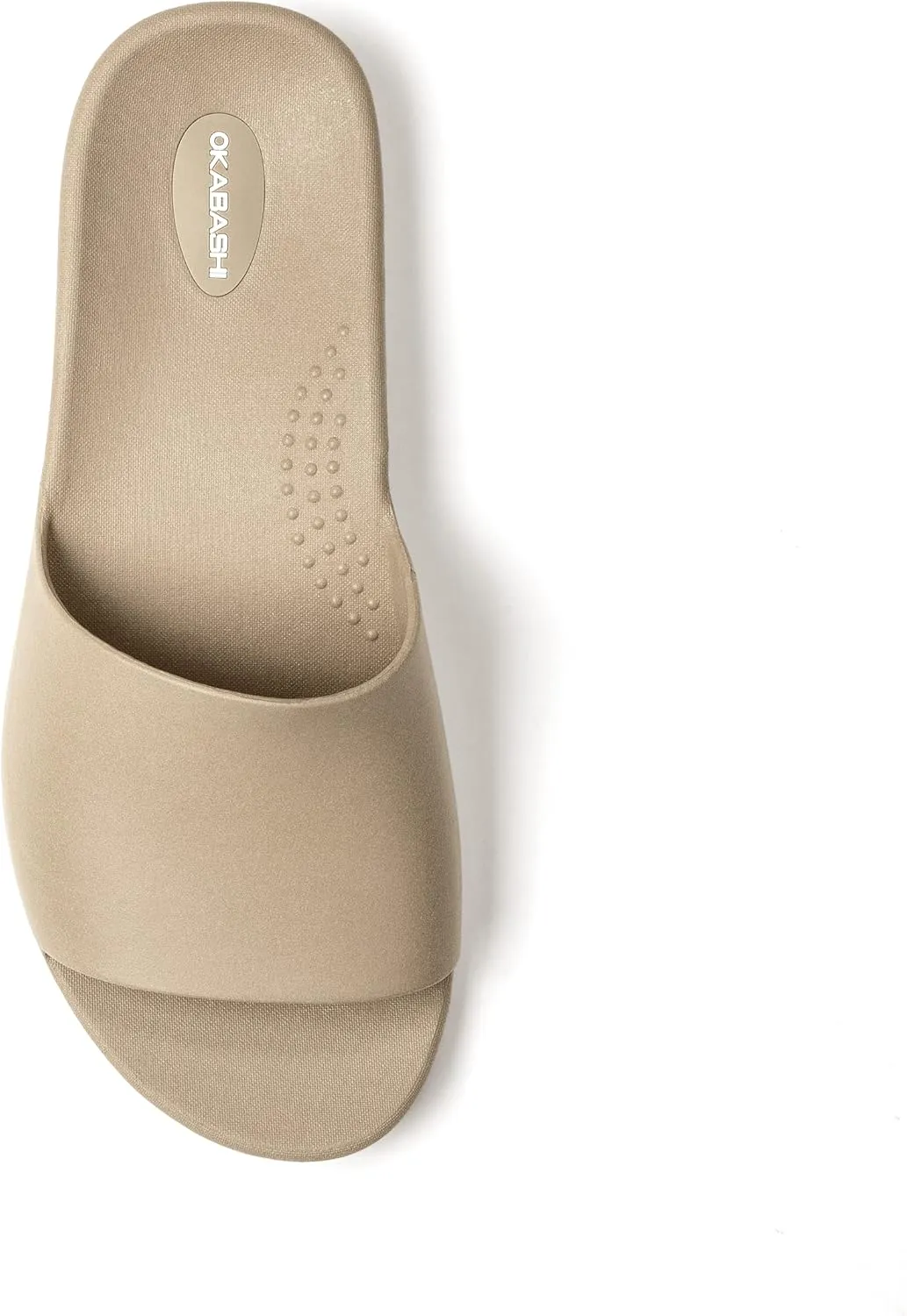 OKABASHI Women's Cruise Slide Sandal | Contoured Footbed w/Arch Support for All-Day Comfort | Lightweight & Waterproof Design | Sustainably Made in The USA