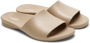 OKABASHI Women's Cruise Slide Sandal | Contoured Footbed w/Arch Support for All-Day Comfort | Lightweight & Waterproof Design | Sustainably Made in The USA