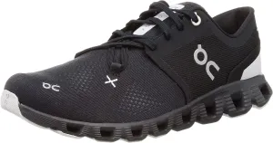 On Men's Cloud X 3 Sneakers, Black, 8 Medium US