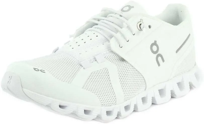 On Running Womens Cloud Mesh All White Trainers 8.5 US