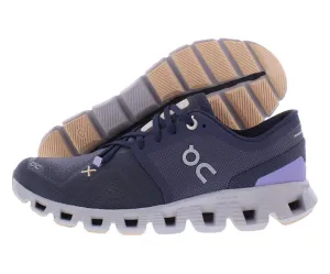 On Women's Cloud X 3 Sneakers, Iron/Fade, 8 Medium US
