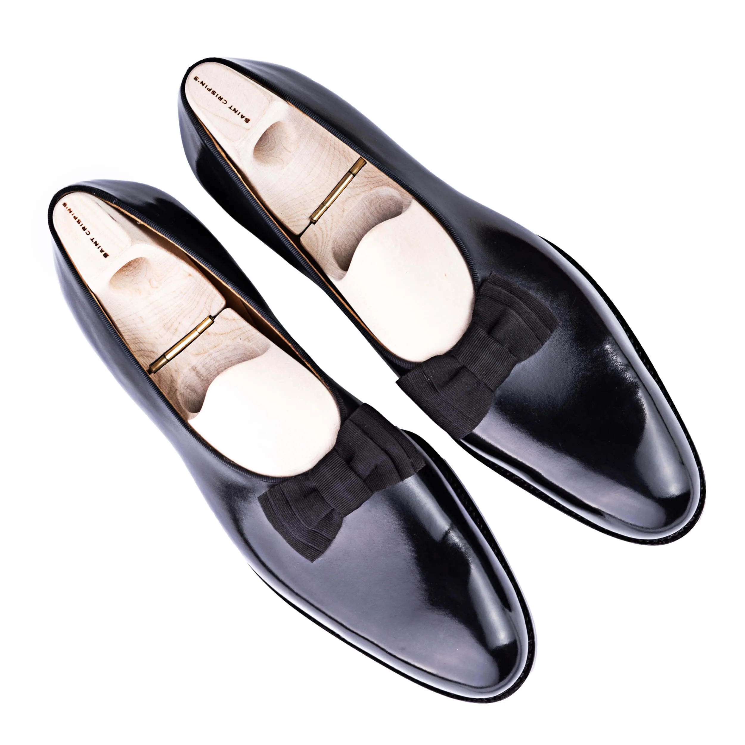 Opera dress loafer with satin loop