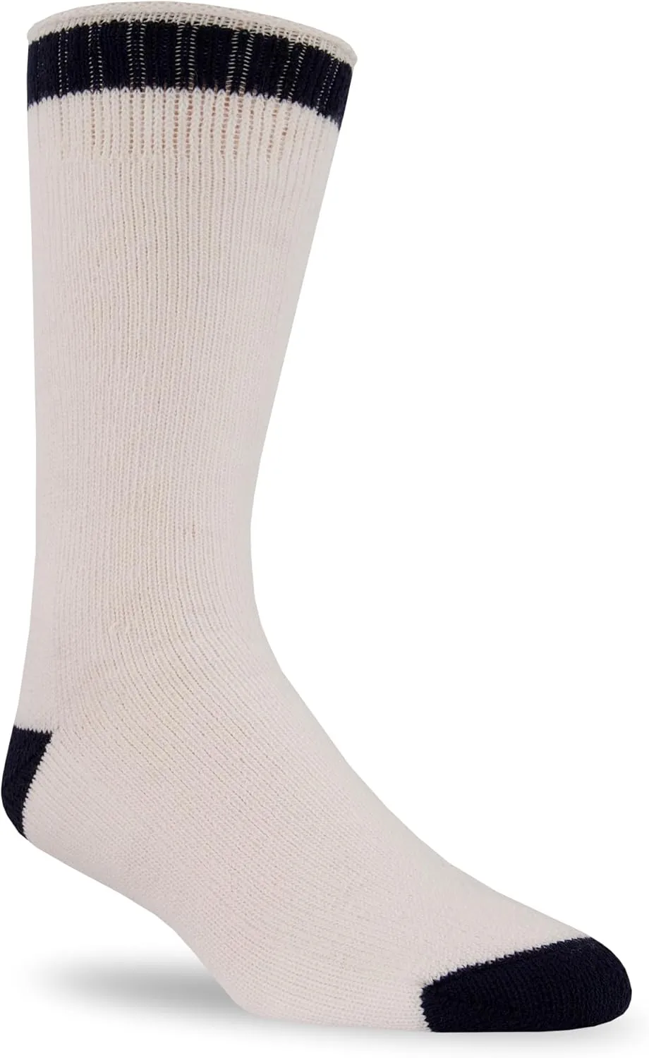 Outdoor Sock- J.B Field's Outdoors GT Sock (White/Navy, Large (8-12 Shoe))