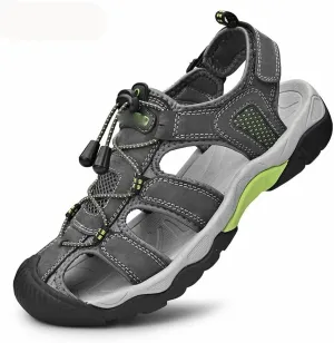 Outdoor Walking Treking Casual Shoes for Men Hiking Beach Wading Shoes Men's Sandal Toe(40)