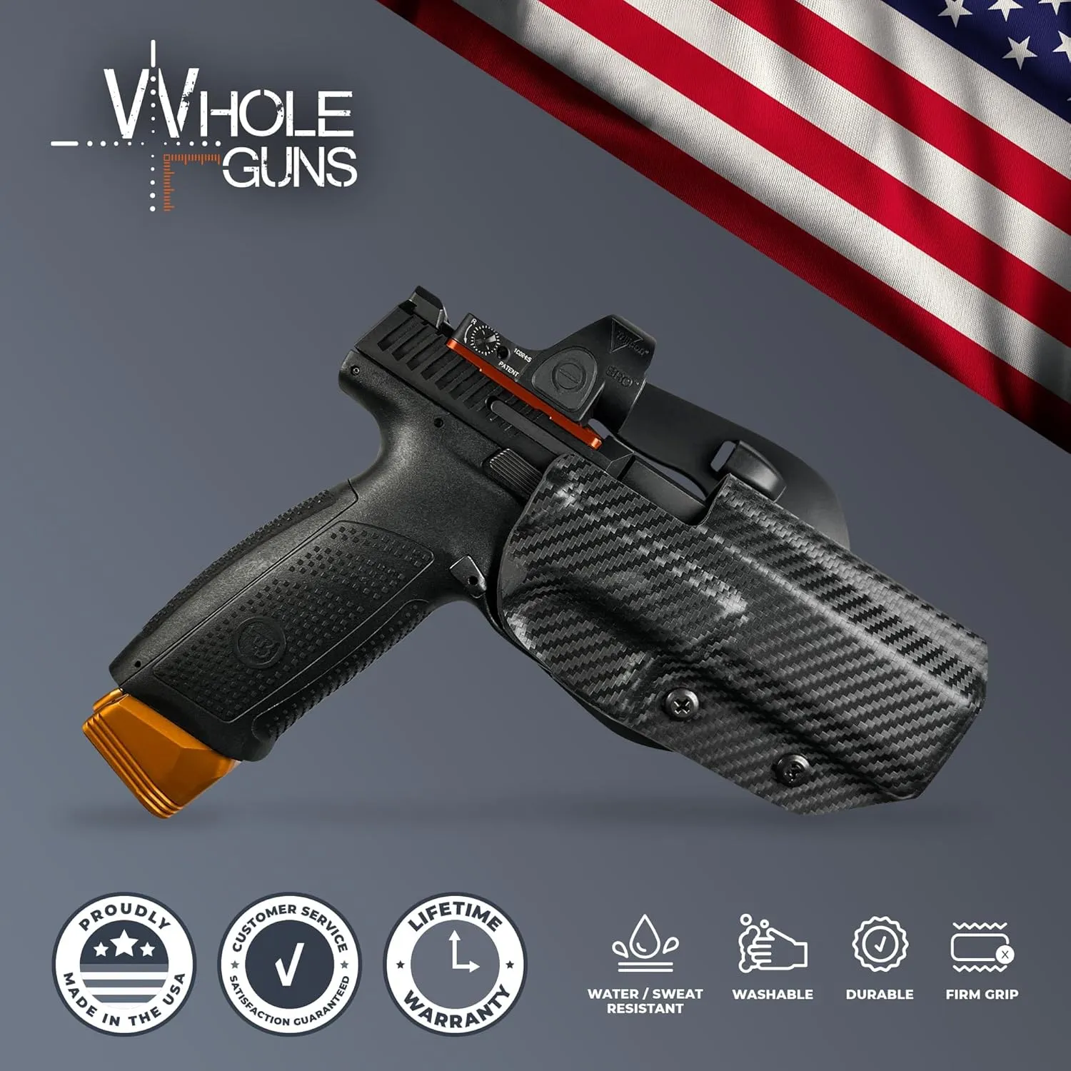 OWB Paddle Holster - Outside The Waistband fits FN Reflex