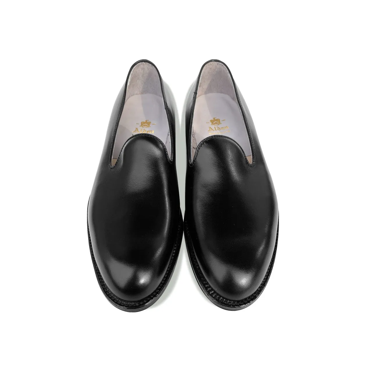 Pelle Line Exclusive Alden 88173  Plain loafer - Black