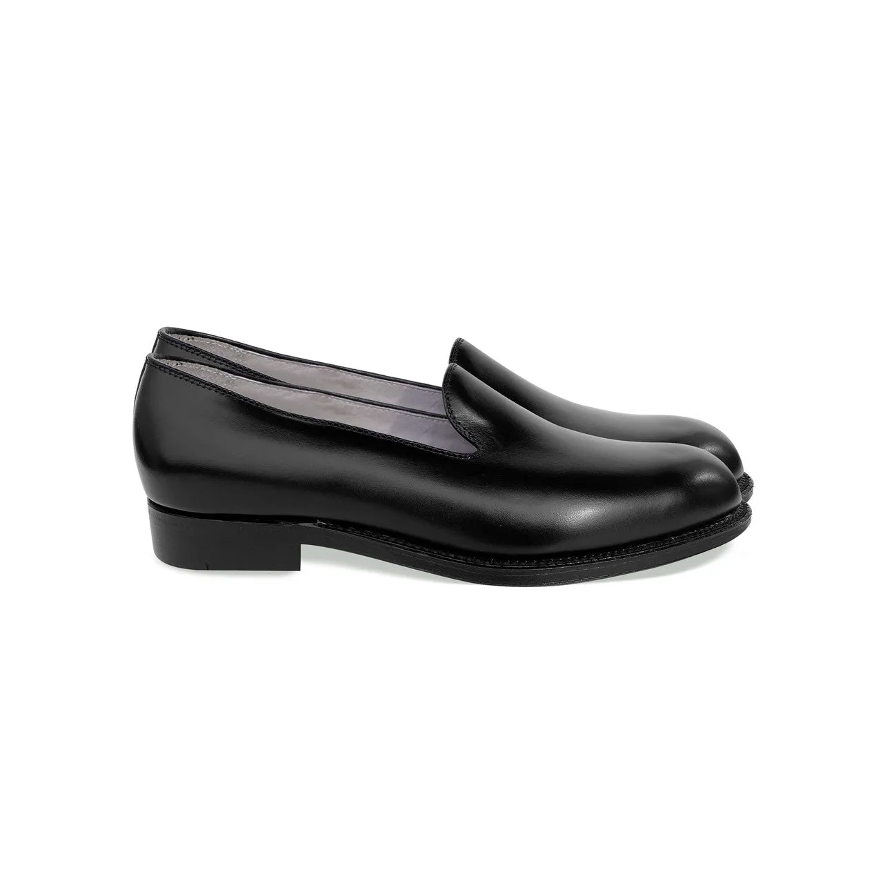Pelle Line Exclusive Alden 88173  Plain loafer - Black