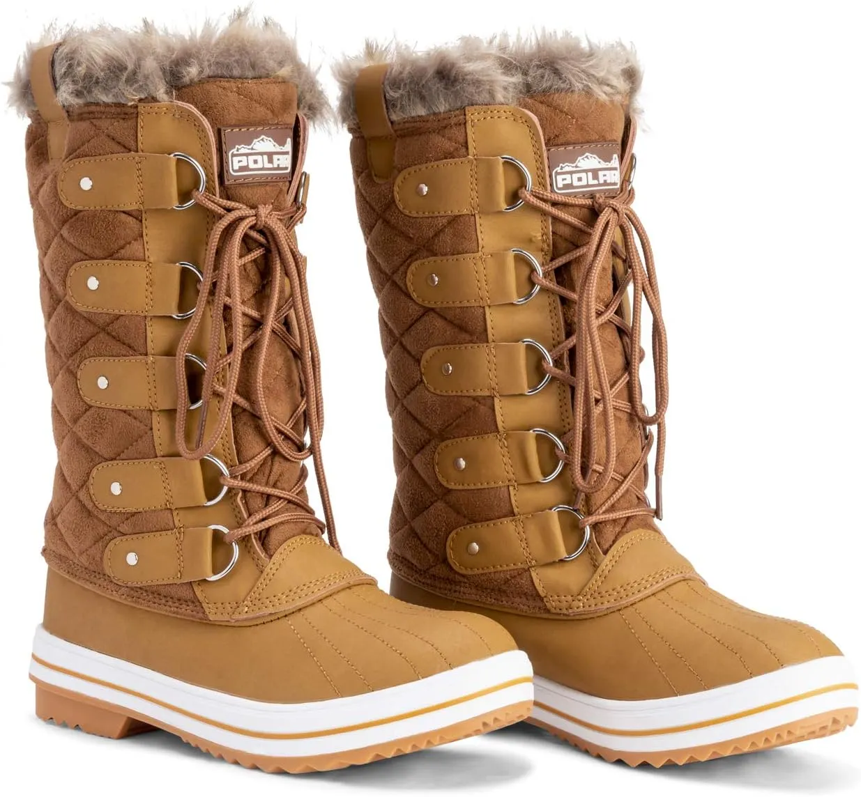 Polar Women's Nylon Tall Winter Snow Boot