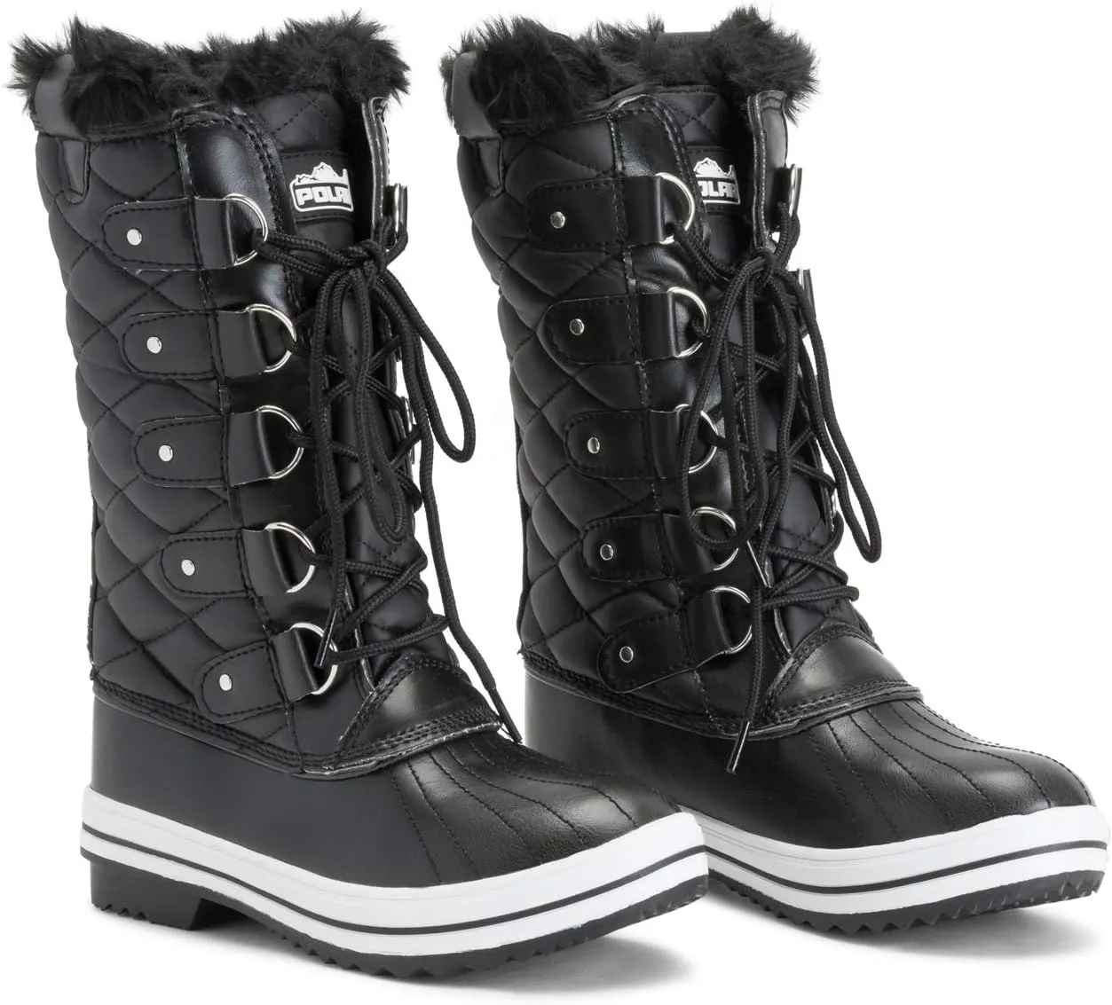 Polar Women's Nylon Tall Winter Snow Boot