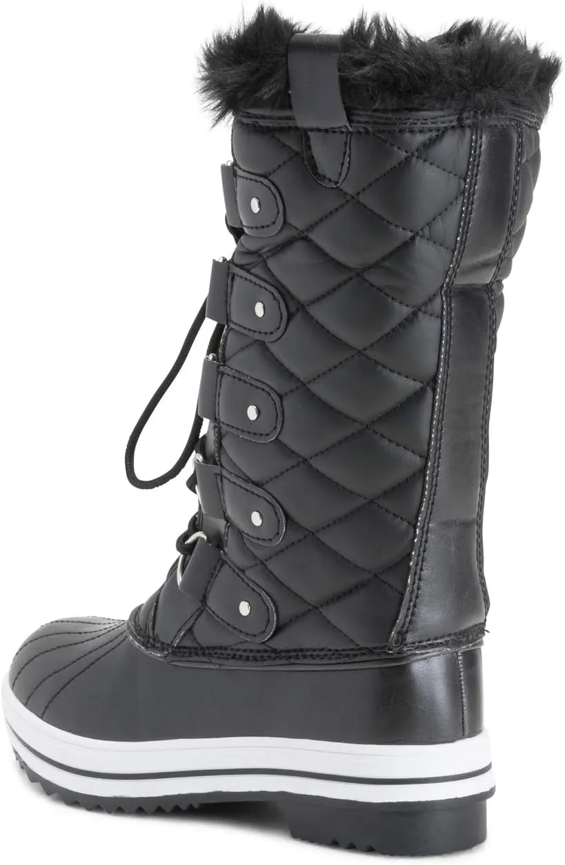 Polar Women's Nylon Tall Winter Snow Boot