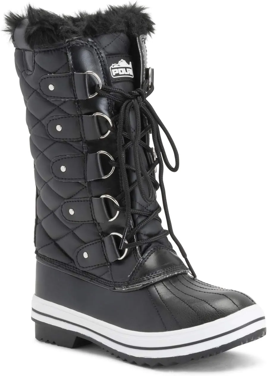 Polar Women's Nylon Tall Winter Snow Boot