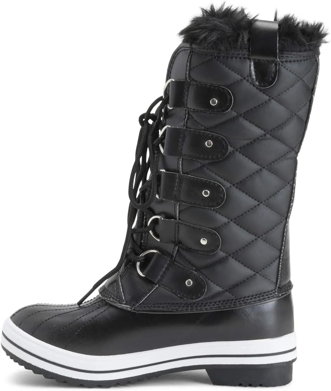 Polar Women's Nylon Tall Winter Snow Boot