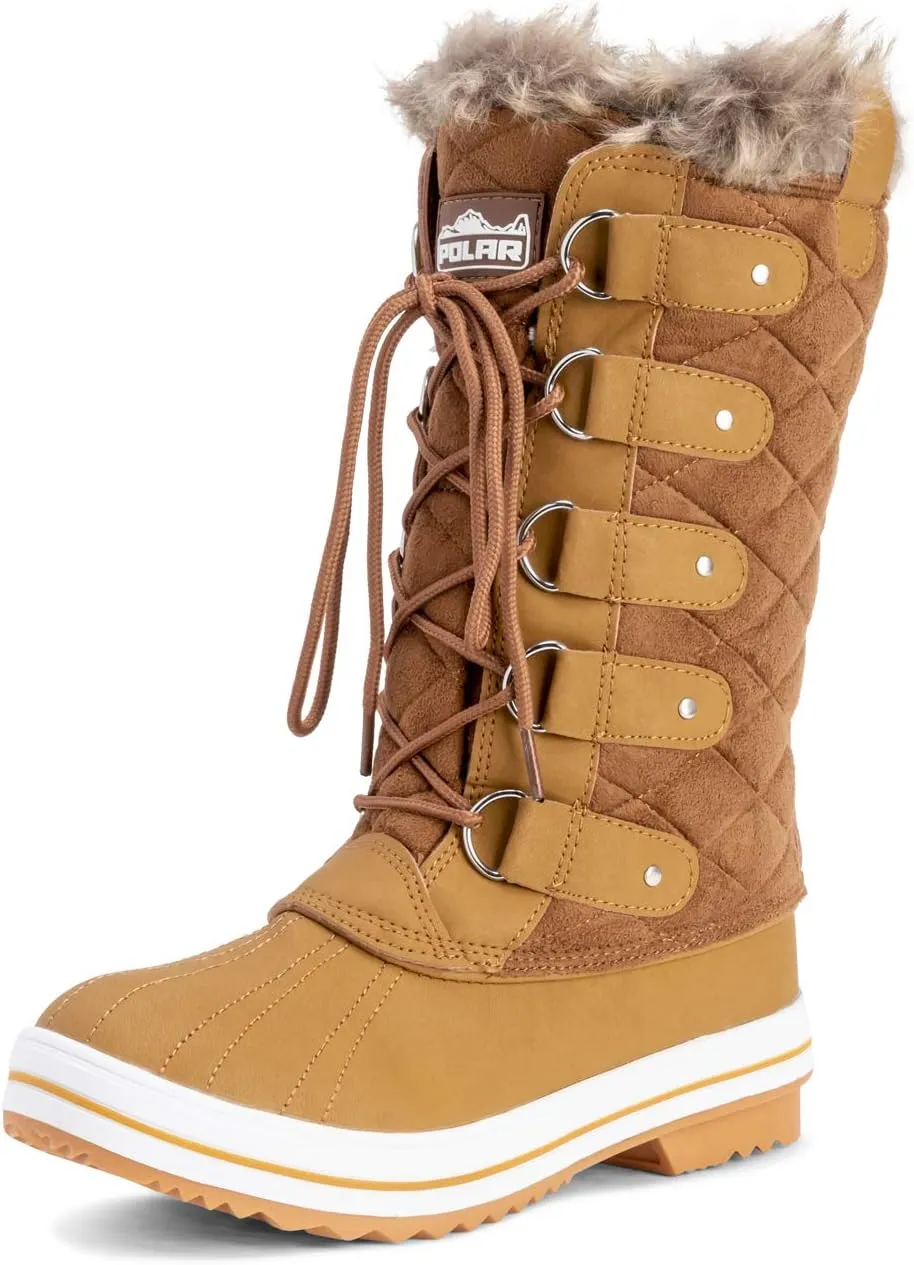 Polar Women's Nylon Tall Winter Snow Boot