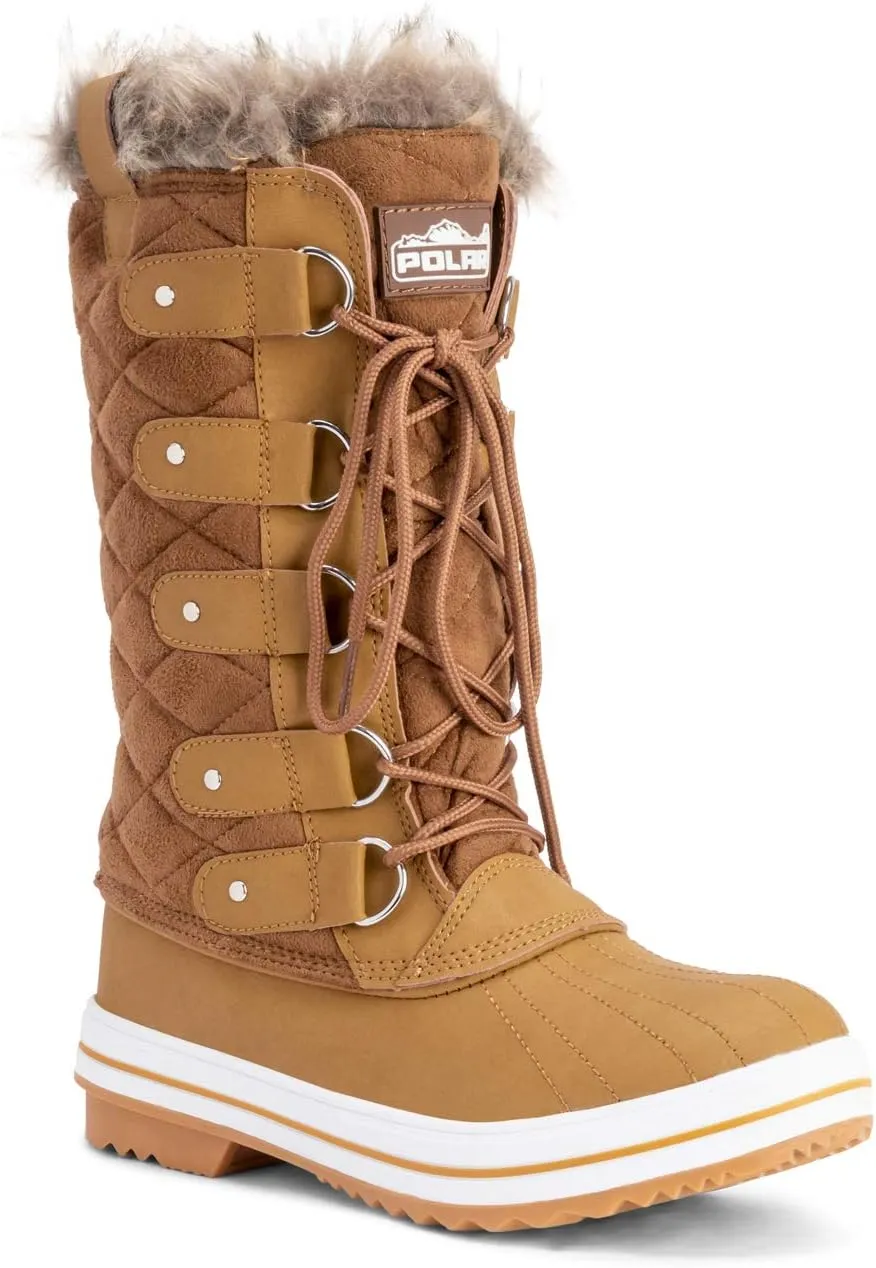 Polar Women's Nylon Tall Winter Snow Boot