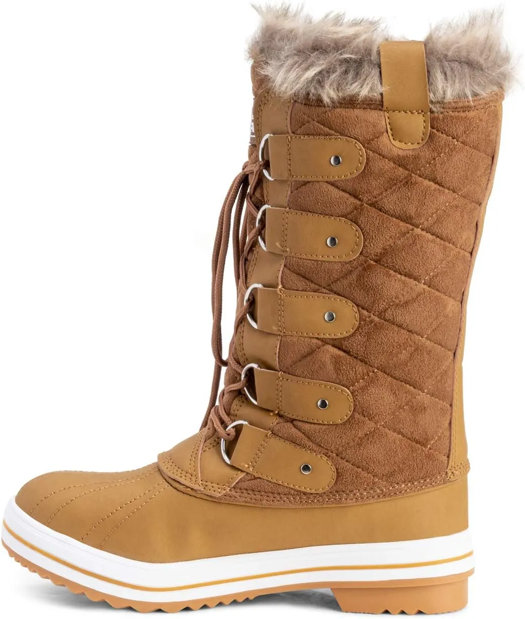 Polar Women's Nylon Tall Winter Snow Boot