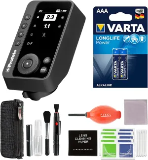 Profoto Connect Pro Remote for Fujifilm Bundle with Varta AAA Battery, Blower and Additional Accessories