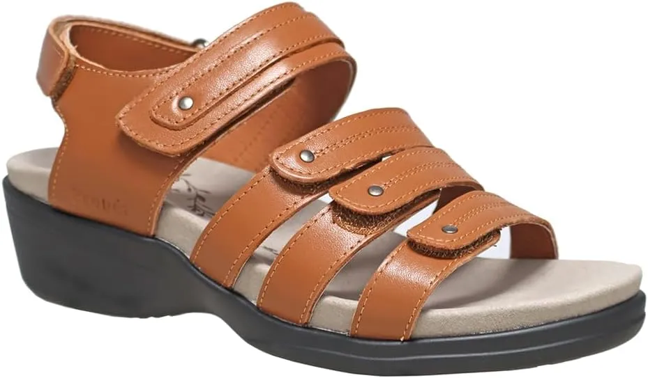 Propet Womens Ainsley Strappy Casual Sandals Casual - Black