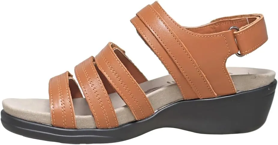 Propet Womens Ainsley Strappy Casual Sandals Casual - Black
