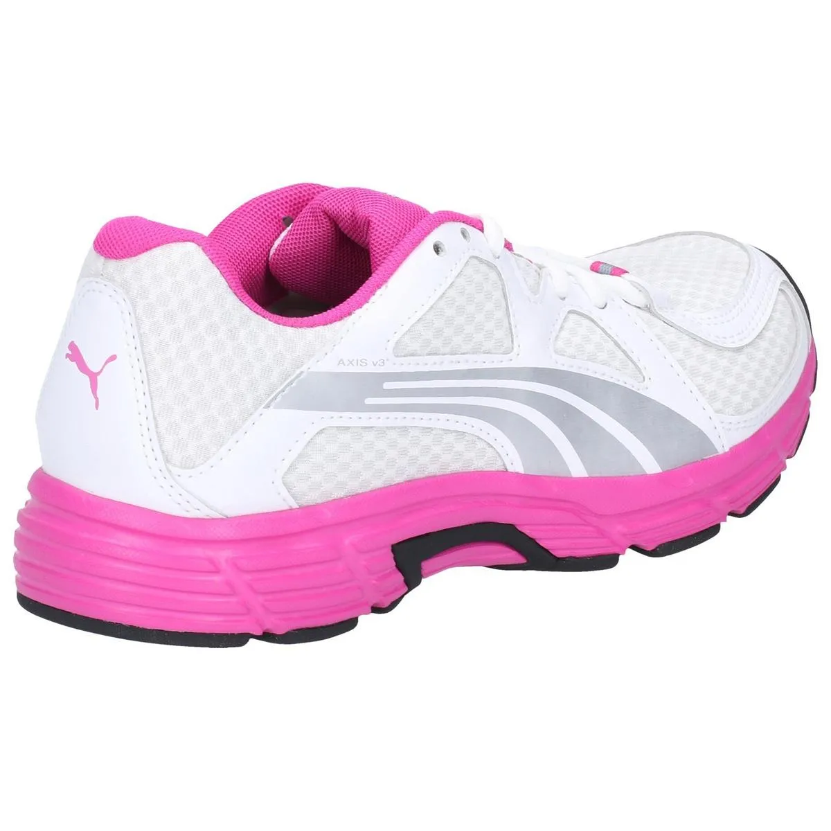 Puma Axis V3 Ladies Trainer White/pink