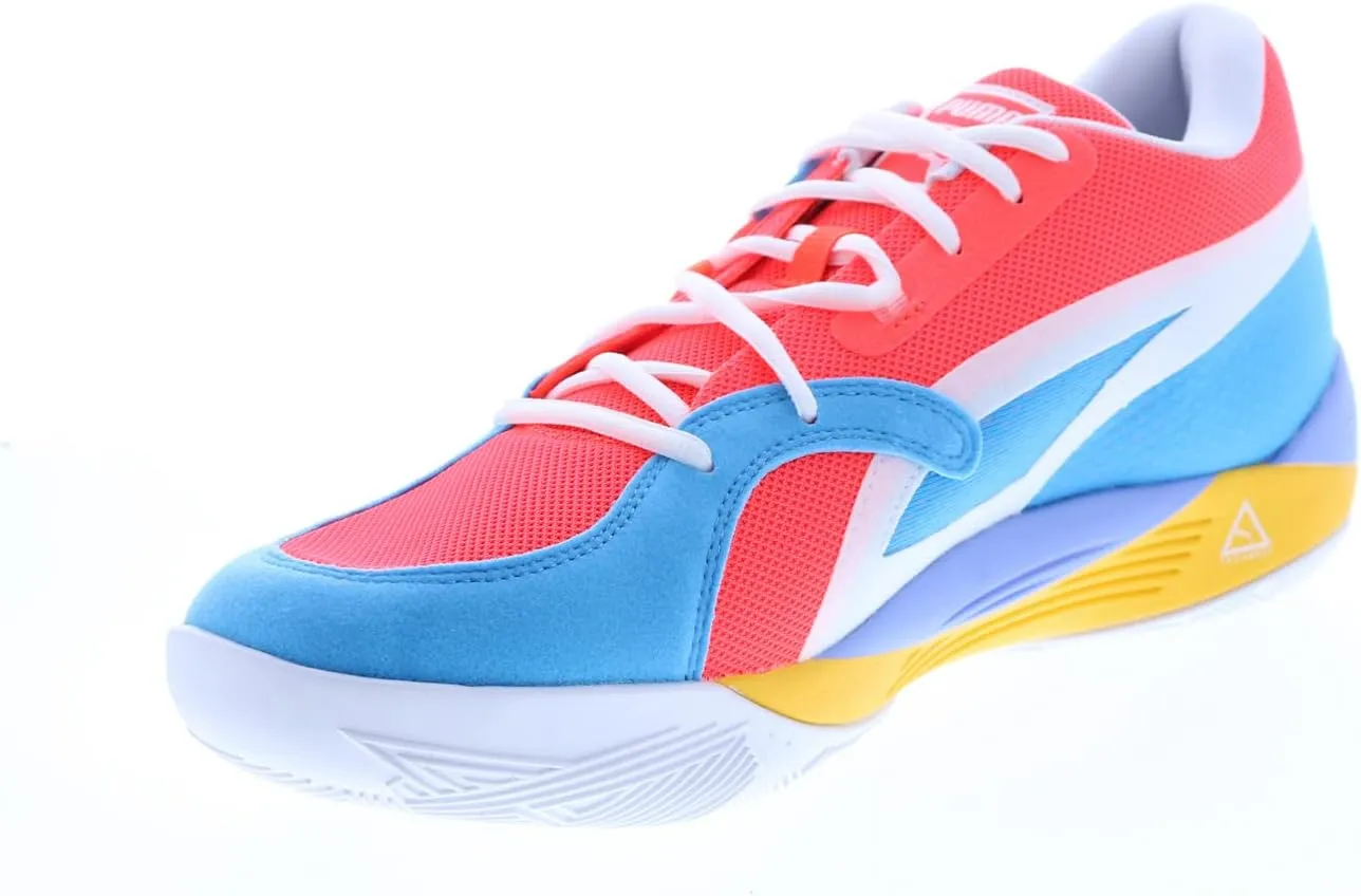 PUMA Mens TRC Blaze Court Pop Art Athletic Basketball Shoes