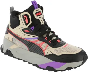 PUMA Trinity Mid Hybrid Mens Sneaker 115 DM US GranolaBlackCoral Beige, Grey