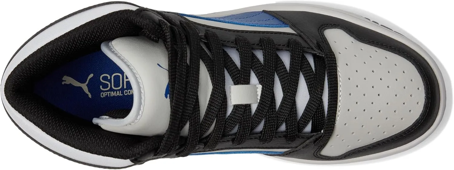 PUMA Unisex-Child Rebound Layup Mid Sneaker