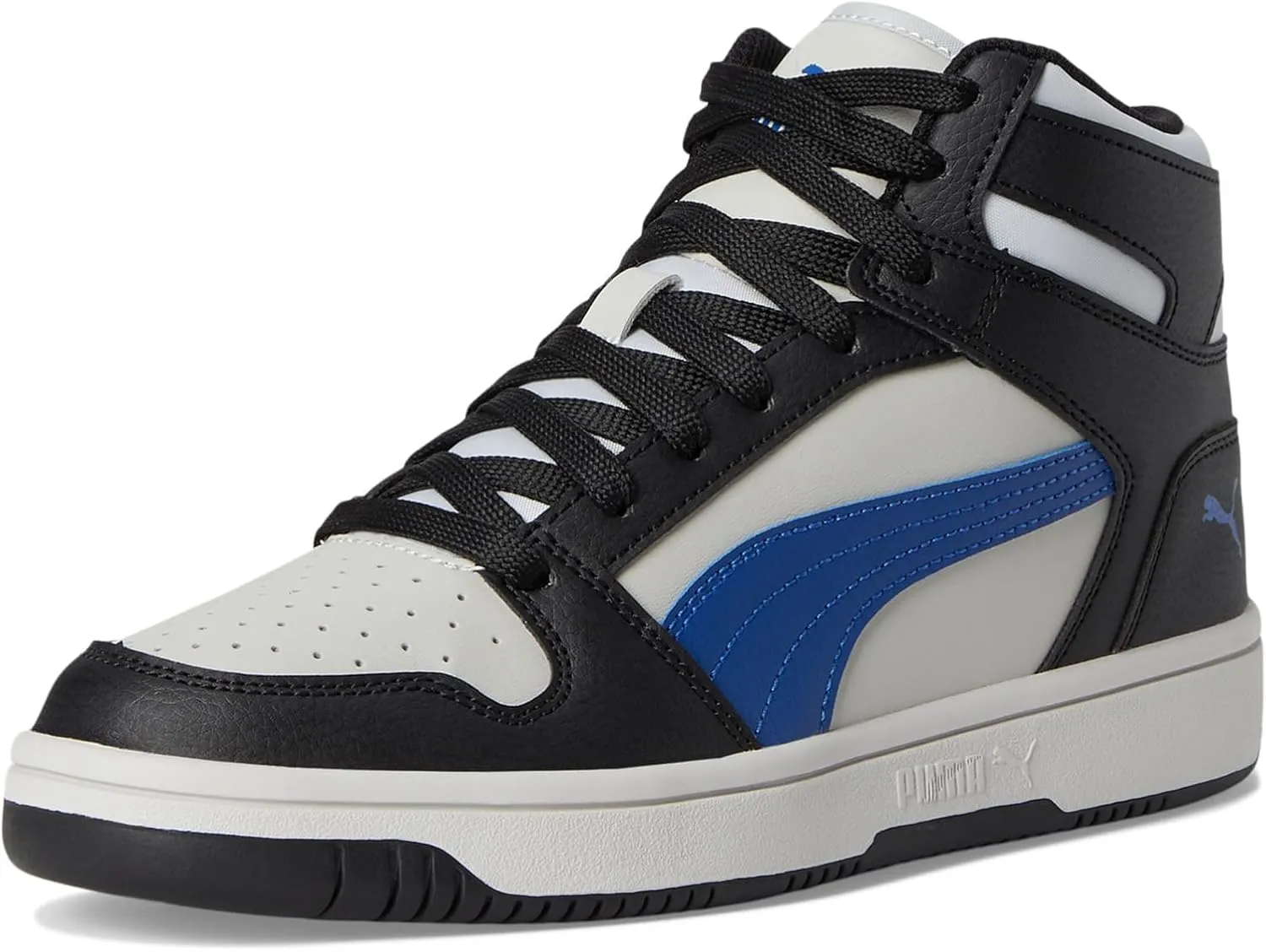 PUMA Unisex-Child Rebound Layup Mid Sneaker
