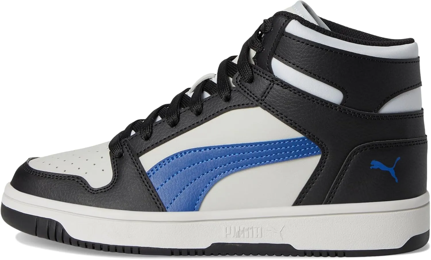 PUMA Unisex-Child Rebound Layup Mid Sneaker