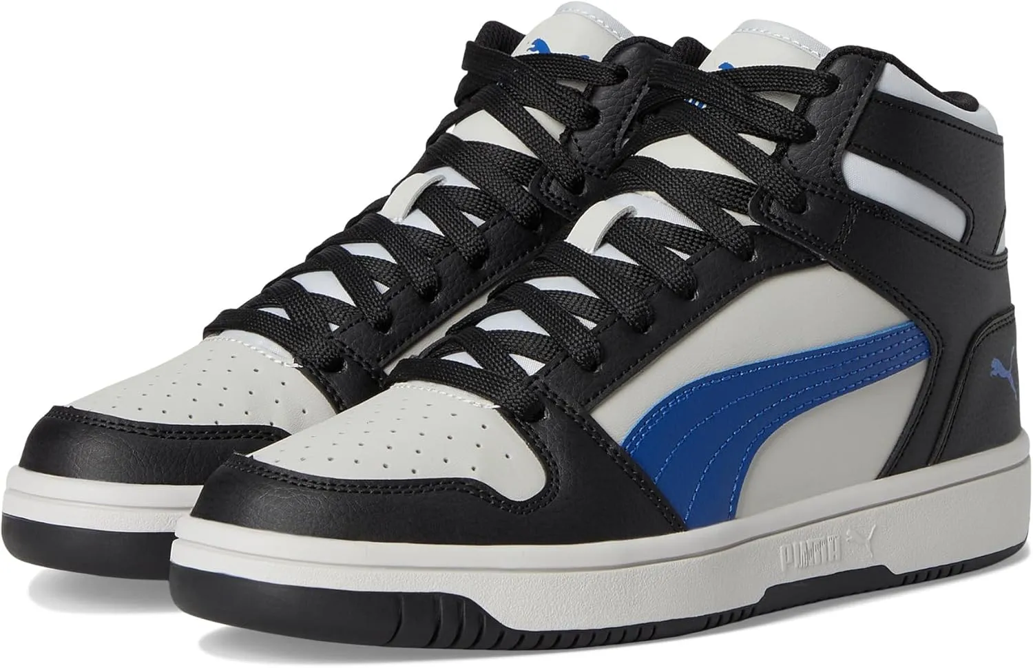 PUMA Unisex-Child Rebound Layup Mid Sneaker