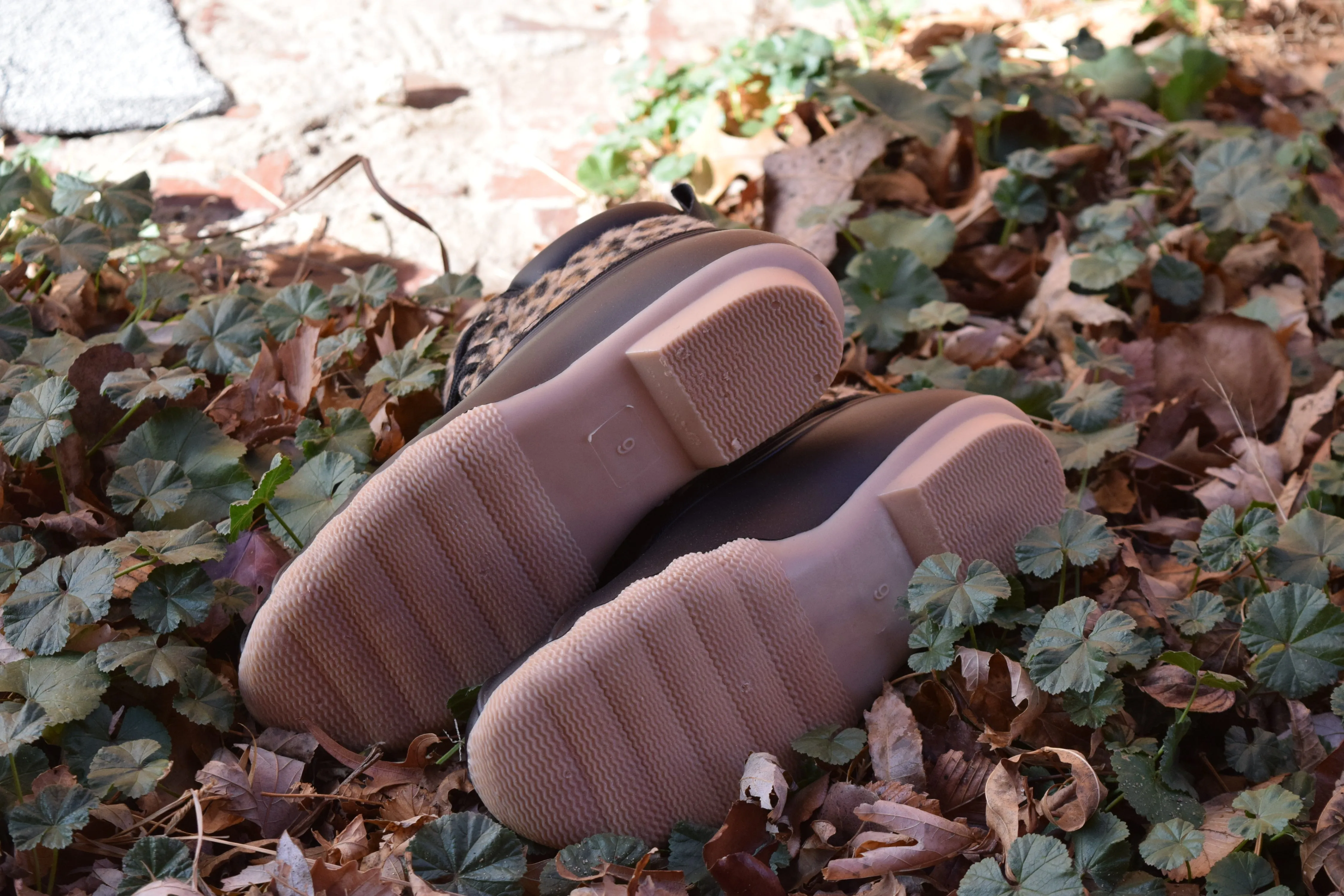 Quack Leopard Rain/Snow Boot