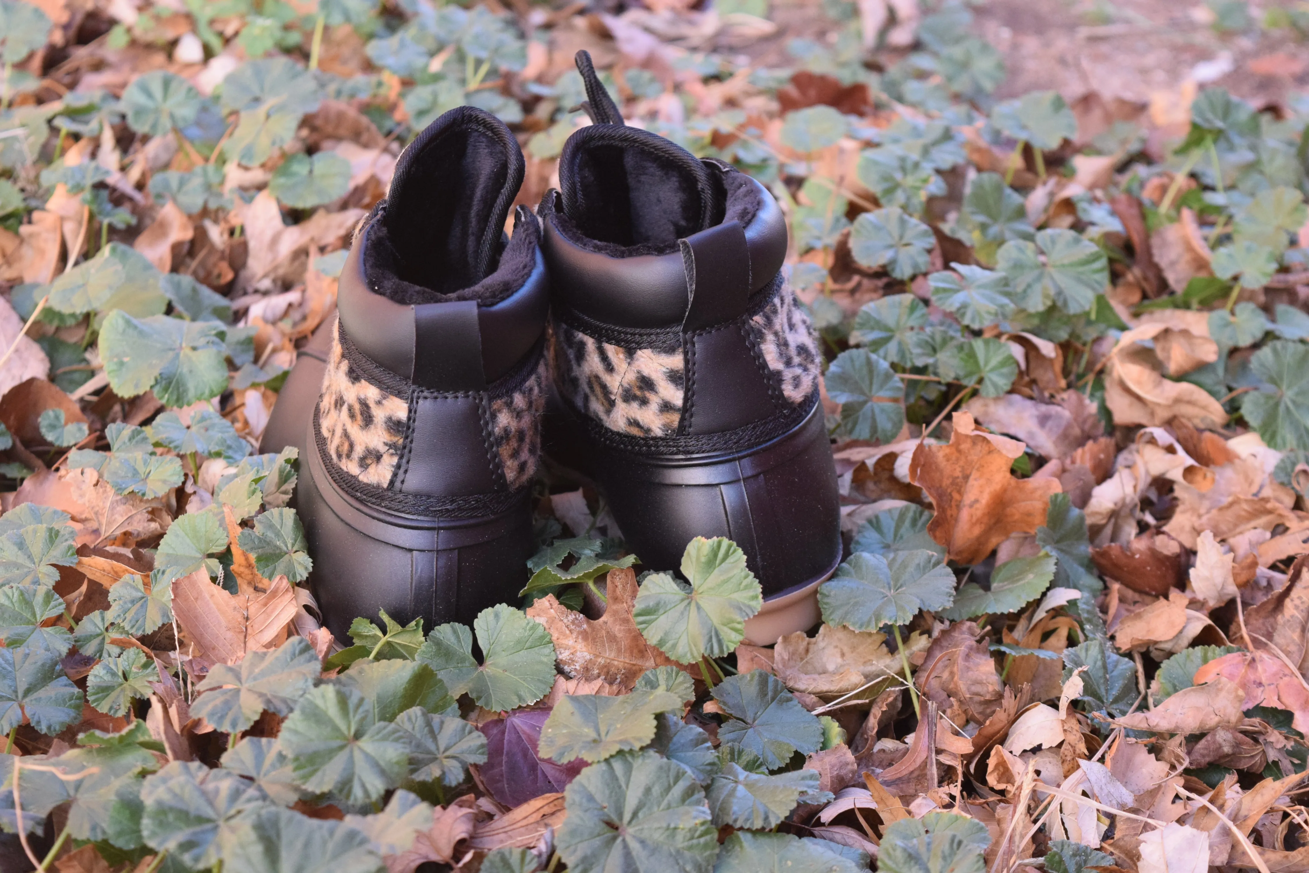 Quack Leopard Rain/Snow Boot