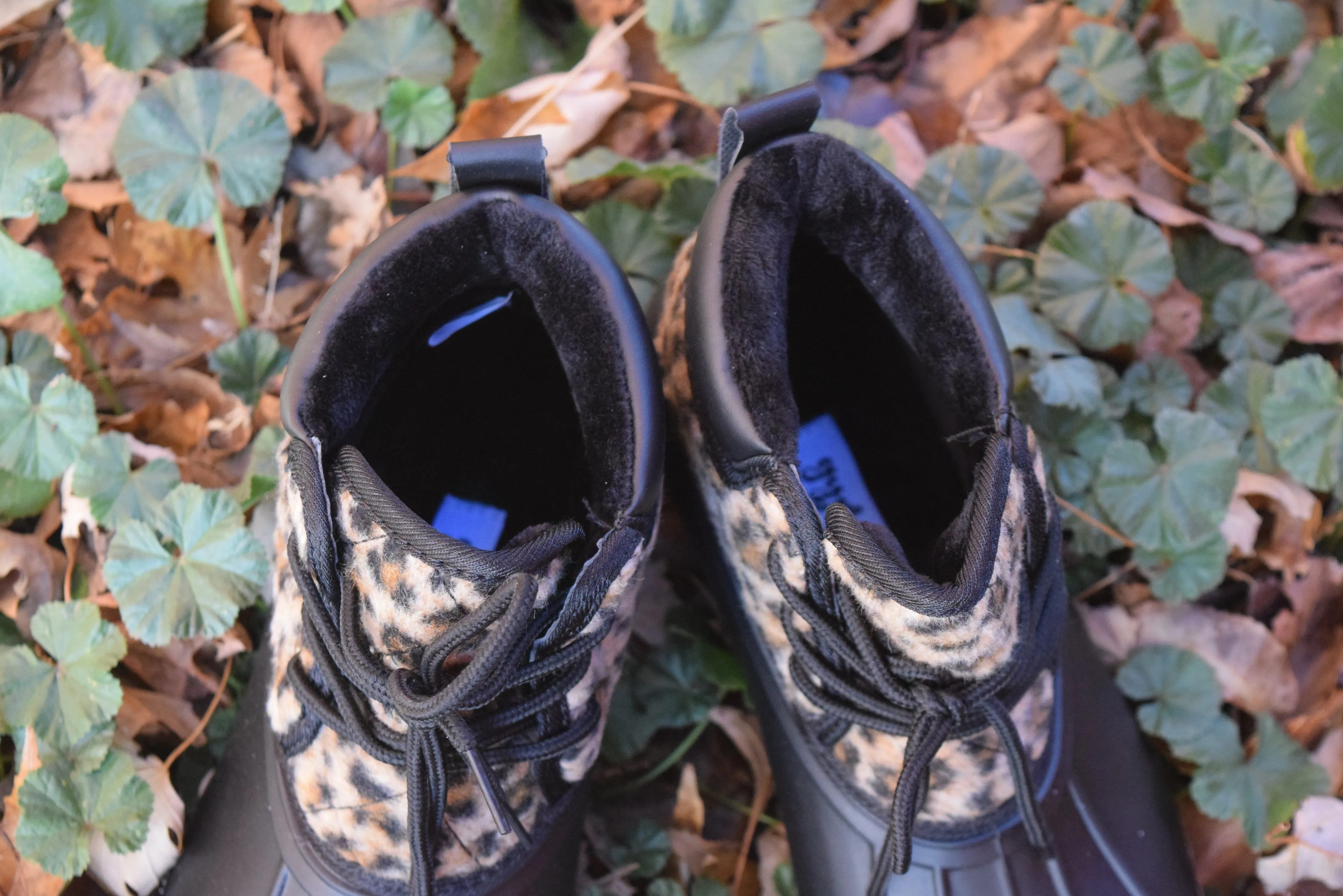 Quack Leopard Rain/Snow Boot