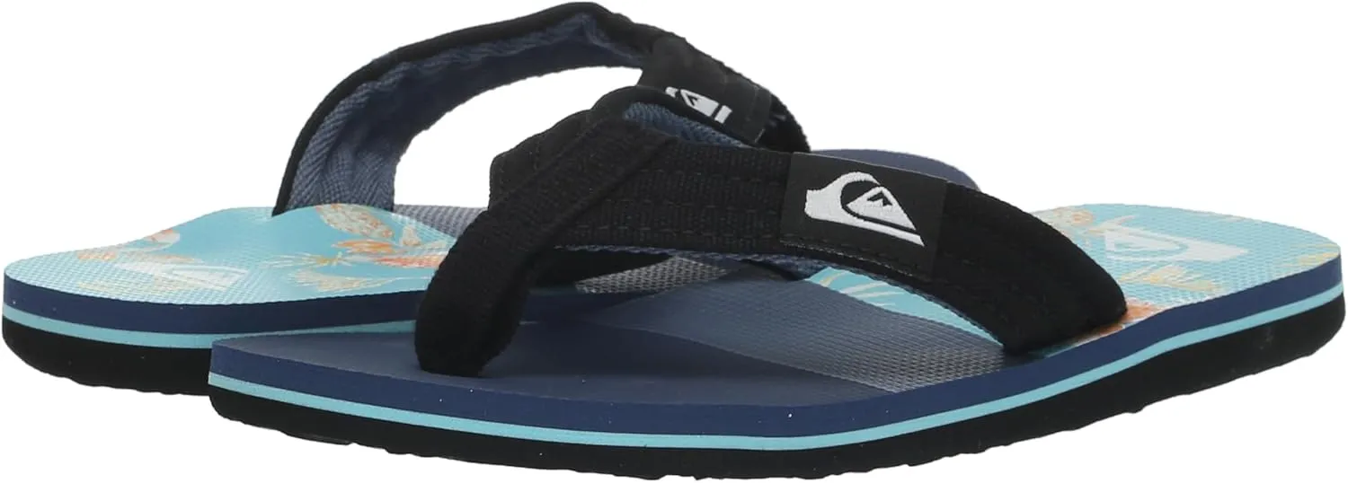 Quiksilver Boy's Molokai Layback Ii Flip Flop Sandal Youth