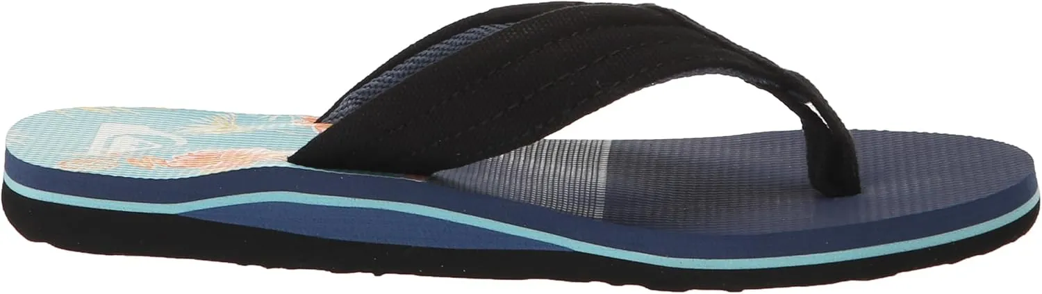 Quiksilver Boy's Molokai Layback Ii Flip Flop Sandal Youth
