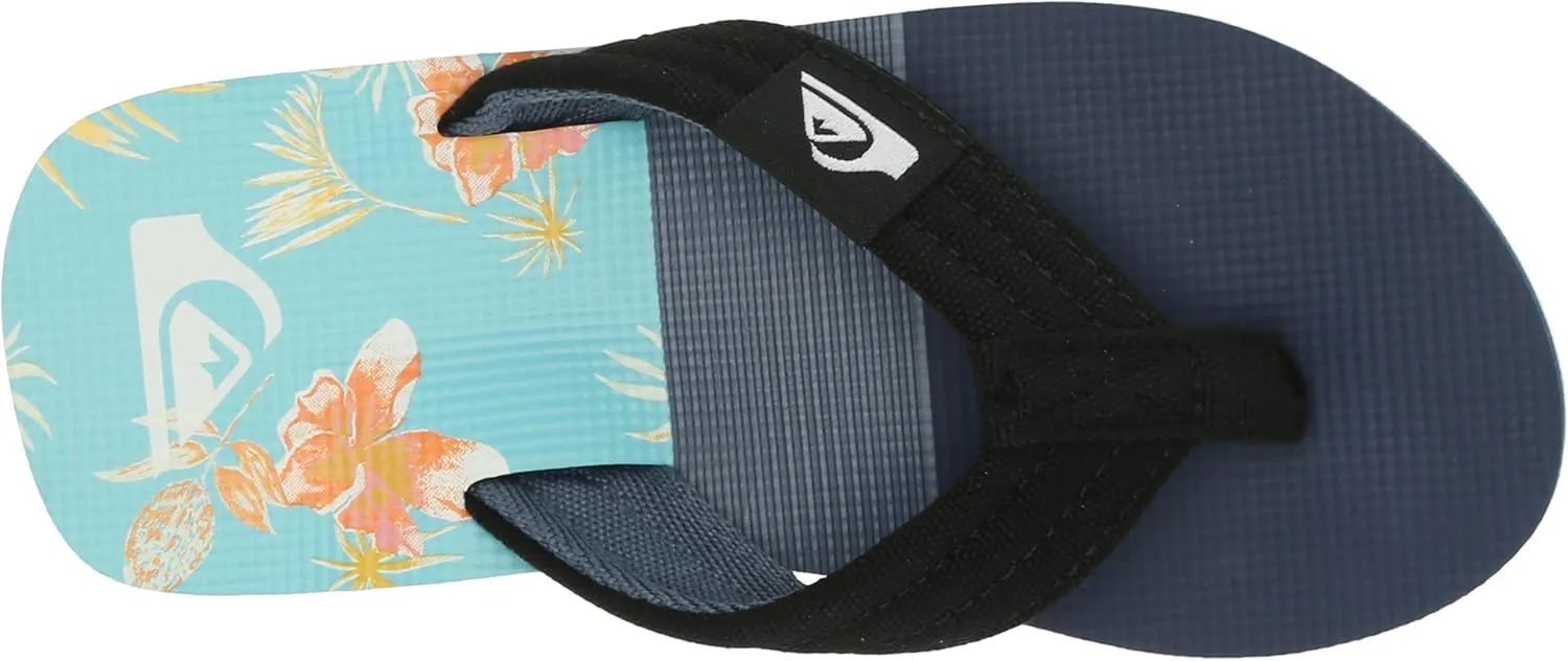Quiksilver Boy's Molokai Layback Ii Flip Flop Sandal Youth