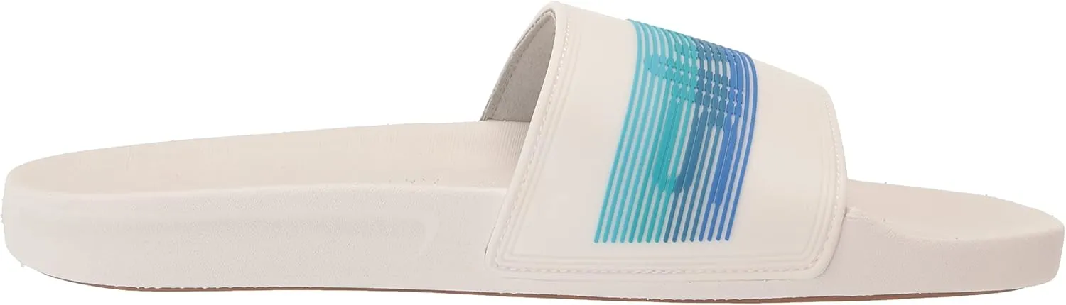 Quiksilver Men's Rivi Wordmark Slide Sandal