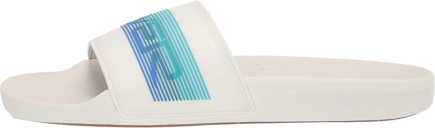 Quiksilver Men's Rivi Wordmark Slide Sandal