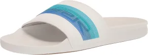 Quiksilver Men's Rivi Wordmark Slide Sandal