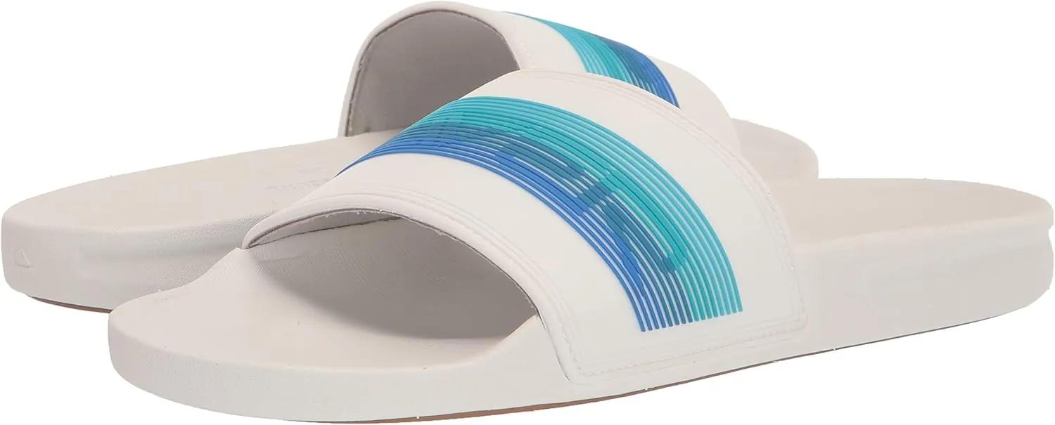 Quiksilver Men's Rivi Wordmark Slide Sandal