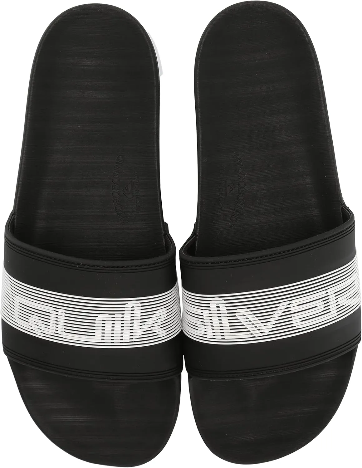 Quiksilver Men's Rivi Wordmark Slide Sandal