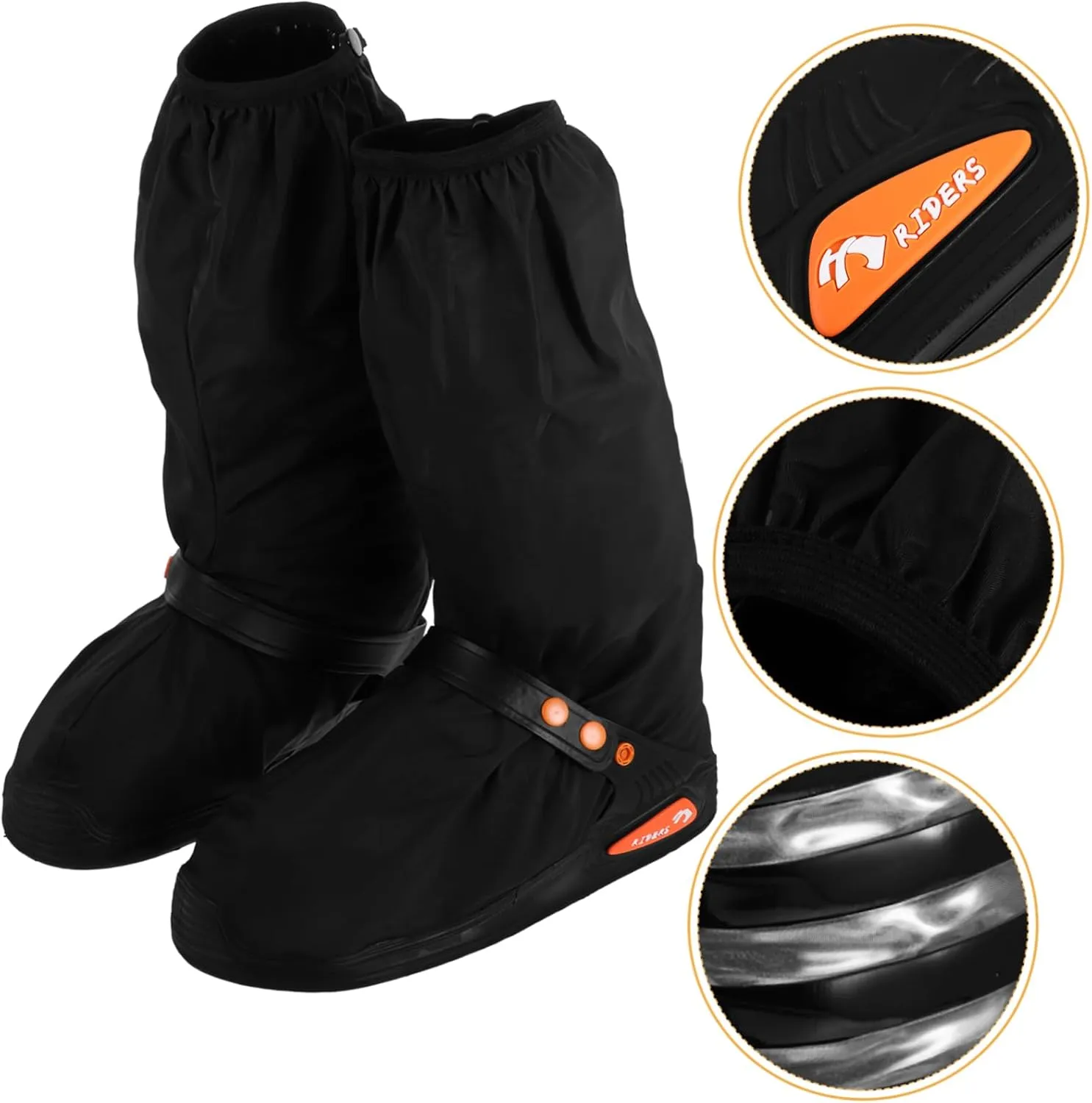 Rainproof Shoe Cover Motorcycle Rain Gear Motorcycle Shoes Cover Cycling Shoe Covers Cold Weather Rain