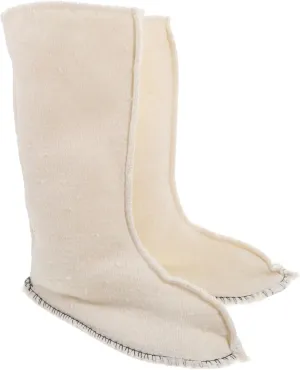 Rainproof Work Boot Liners Cozy Plush Lining Thermal Liners for Rain Boots Size 40