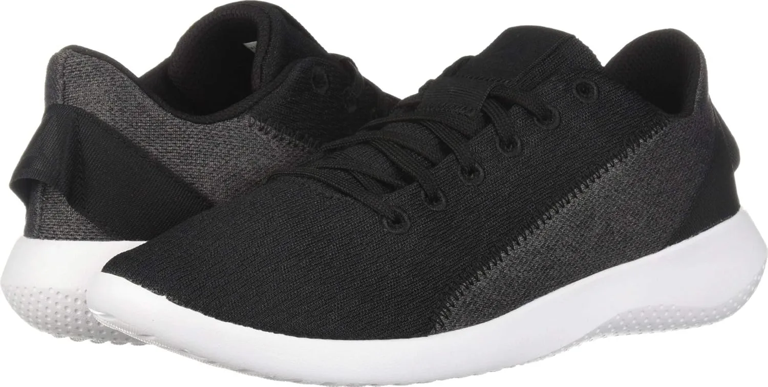 Reebok Women's Ardara Cross Trainer, Black/White/True Grey, 7 M US