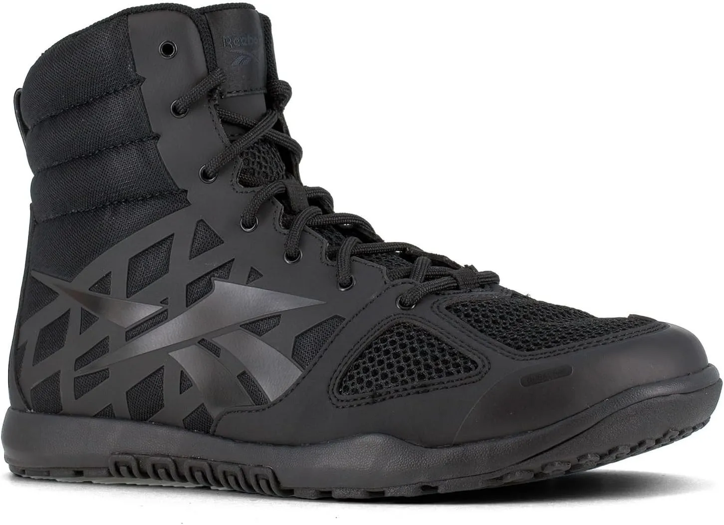 Reebok Work Unisex RB7120 Nano 6" Tactical Soft Toe Boot Black Military, 8 US Men