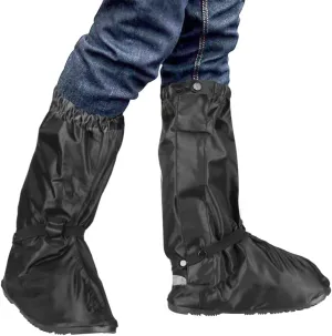 Reusable Boot Shoe Covers with Reflector Zipper Elastic Bands, Foldable Non-Slip Water Resistant Protective Overshoes Cover for Rain Outdoor Sports Hiking Climbing Camping Fishing Cycling for Unisex