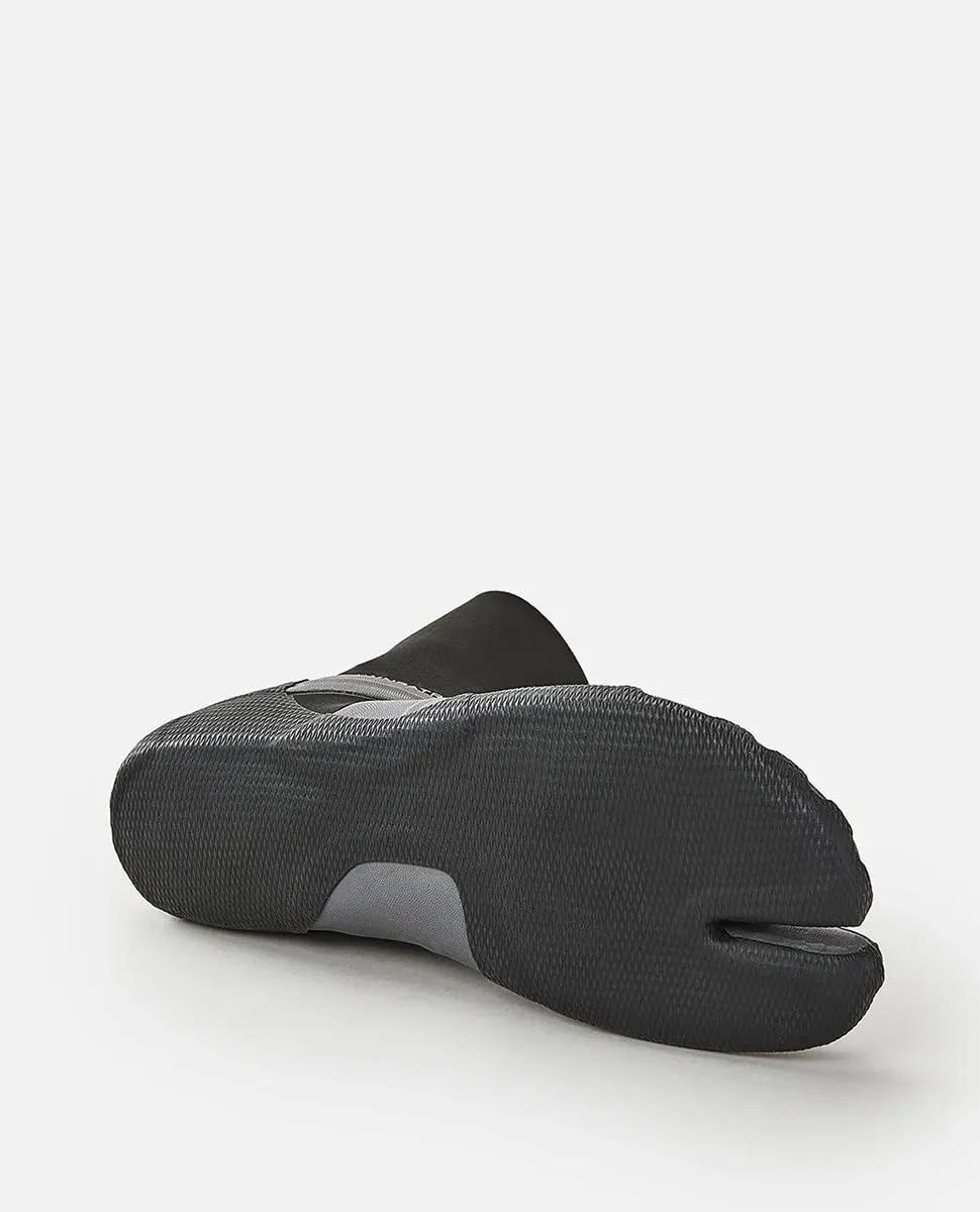 Rip Curl 2023 Dawn Patrol 3mm Split Toe Wetsuit Boot WBO1AD - Black