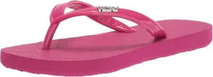 Roxy Girls RG Viva Sandal Flip-Flop, HOT Pink 211, 5 Big Kid