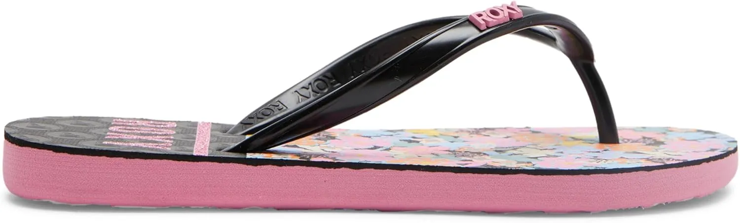 Roxy girls Rg Viva Stamp Flip Flop Sandal