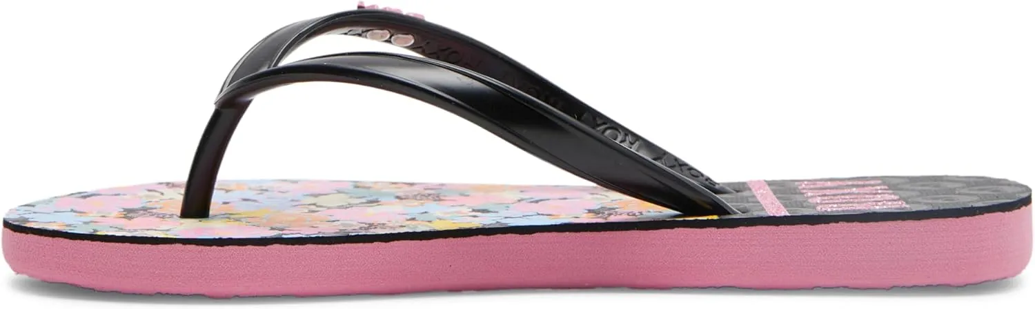 Roxy girls Rg Viva Stamp Flip Flop Sandal
